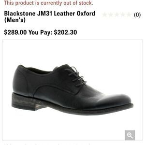 Blackstone JM31 Leather Oxford 